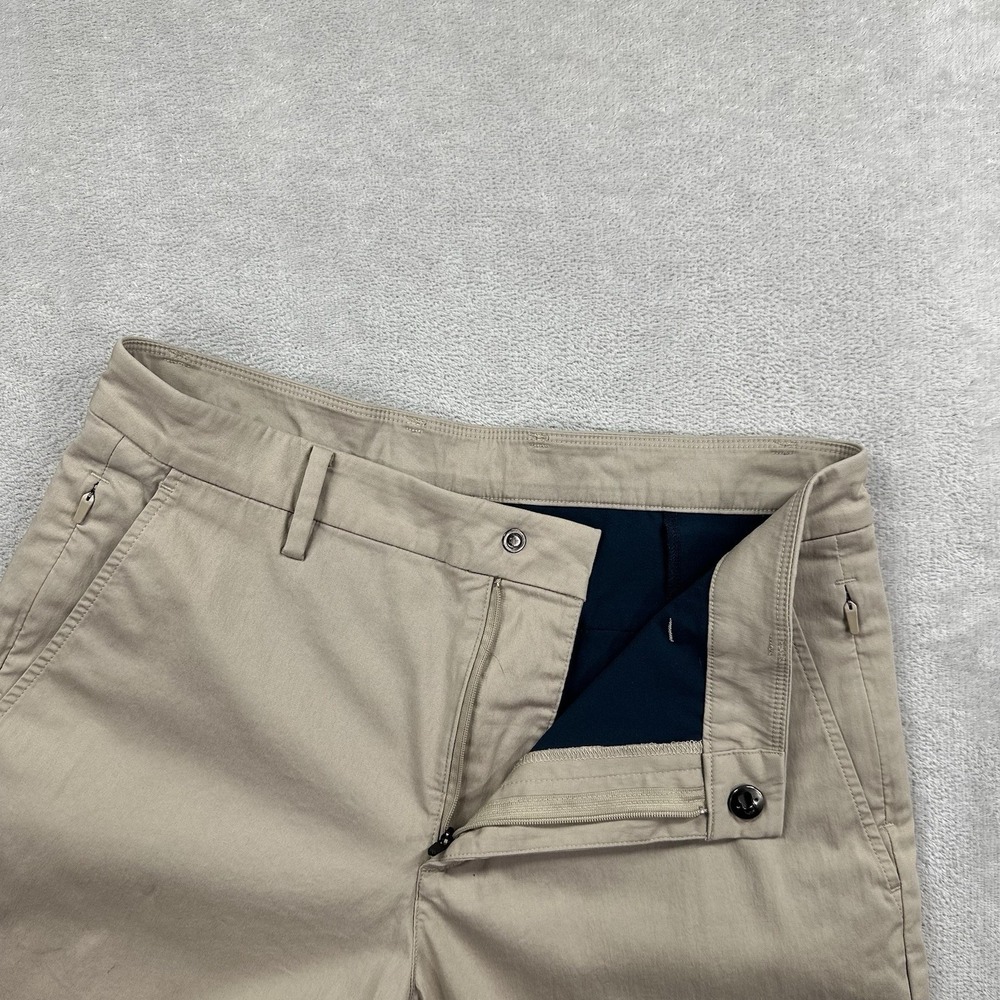 Birddogs Chino Pants Mens 32x32 (Fits 32x31) Beige Stretch Performance Casual - Picture 4 of 13